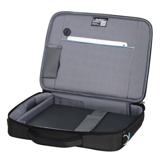 Samsonite Pasta para Portátil 15.6'' VECTURA EVO Preto | Ref. 92CS300209 Samsonite Pasta para Portátil 15.6'' VECTURA EVO Preto | Ref. 92CS300209