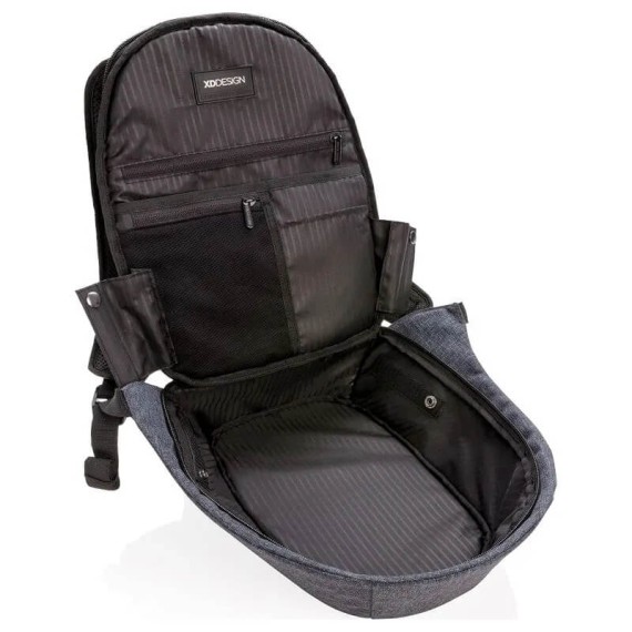 XD DESIGN Mochila Anti-Roubo Cathy com Alarme Azul | Ref. 309.P705215