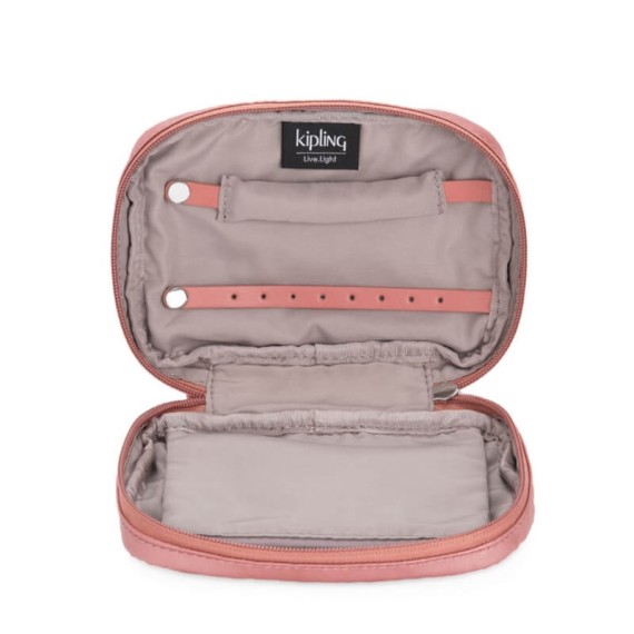 Bolsa Guarda Joias Kipling LAJAS Metallic Rust | Ref. 187.KI323048P Bolsa Guarda Joias Kipling LAJAS Metallic Rust | Ref. 187.KI323048P