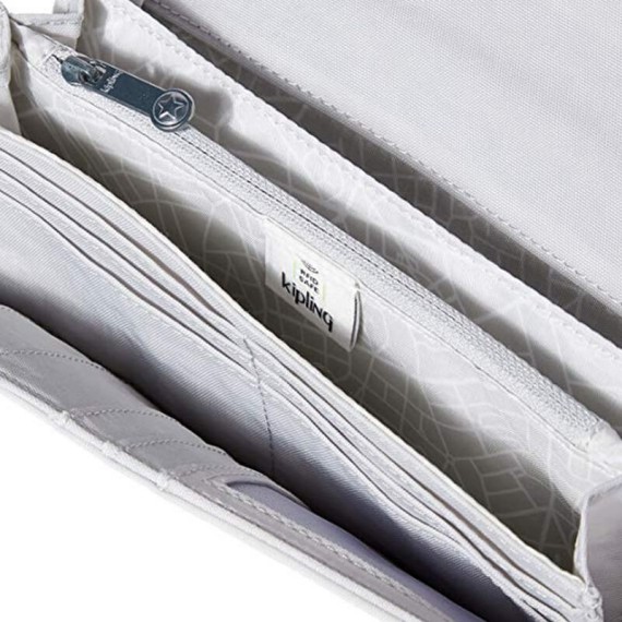Carteira Kipling MONEY LAND Curiosity Grey | Ref. 187.KI4191190