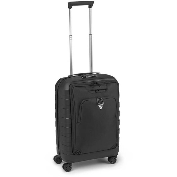 Roncato Mala/Trolley de Cabine 4 Rodas com Mochila Removível D-BOX Preto | 99.55530101S