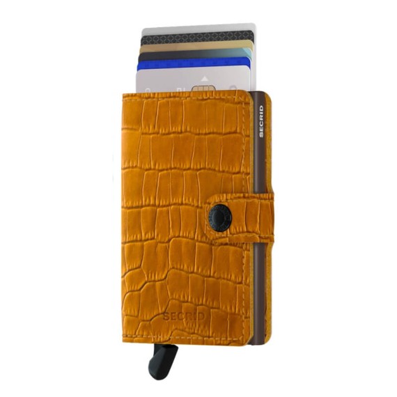 Secrid MINIWALLET Cleo Ochre-Brown | Ref. 297.MCL-OC