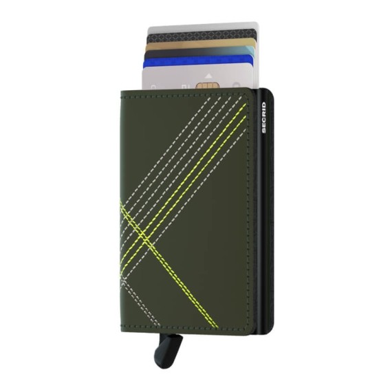 Secrid SLIMWALLET Stitch Linea Lime | Ref. 297.SST-LL