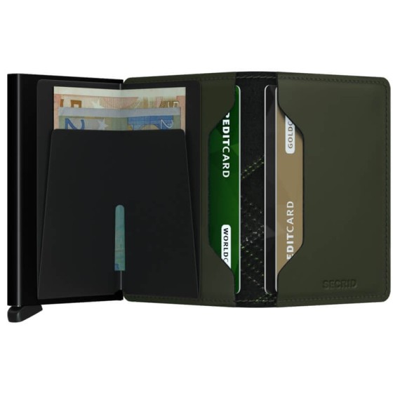 Secrid SLIMWALLET Stitch Linea Lime | Ref. 297.SST-LL