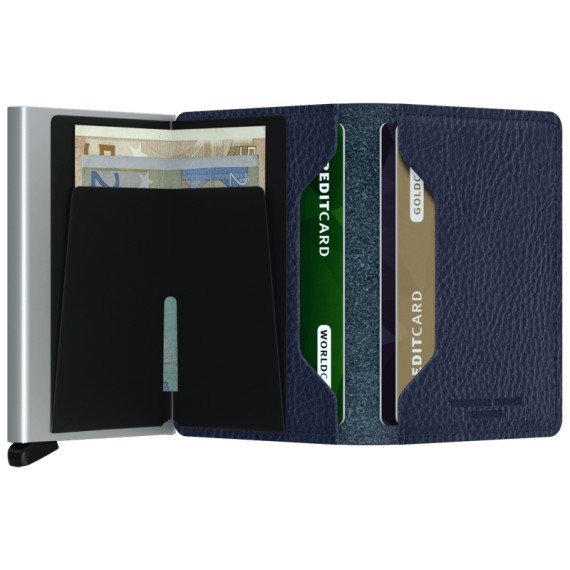 Secrid SLIMWALLET Veg Navy-Sliver | Ref. 297.SVG-NS