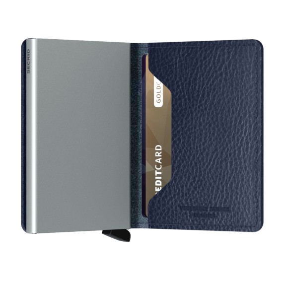 Secrid SLIMWALLET Veg Navy-Sliver | Ref. 297.SVG-NS