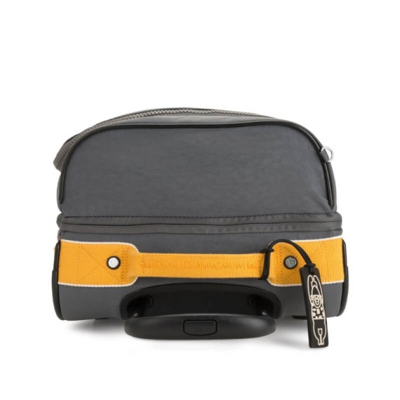Mala/Trolley de Cabine 52cm 2 Rodas Upright Kipling DISTANCE S Dark Carbon Yellow | Ref. 187.KI498649X