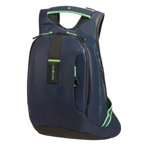 Samsonite Mochila Média PARADIVER LIGHT Azul / Verde Fluorescente | Ref. 9201N00131