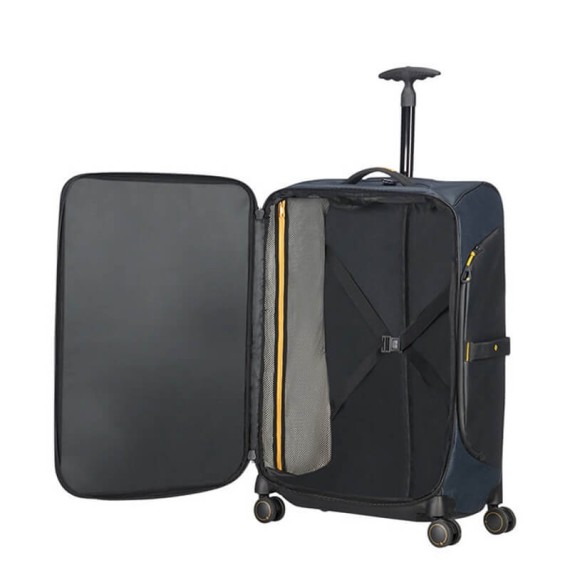 Samsonite Saco de Viagem Médio 67cm 4 Rodas PARADIVER LIGHT Azul Ganga | Ref. 9201N01221