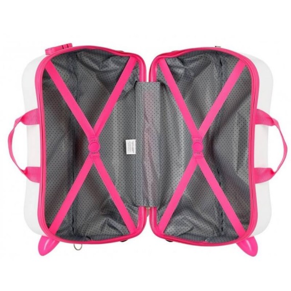 Roll Road Mala Infantil ABS 4 Rodas LITTLE ME PRINCESS Rosa | Ref. 186.4749863