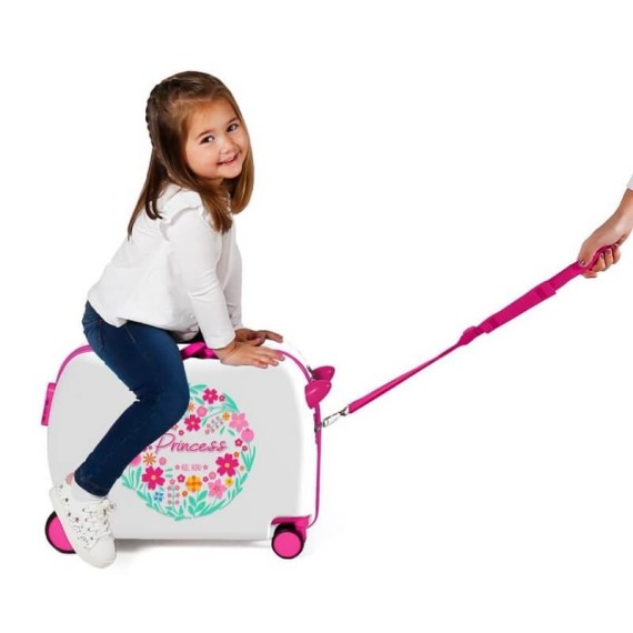 Roll Road Mala Infantil ABS 4 Rodas LITTLE ME PRINCESS Rosa | Ref. 186.4749863