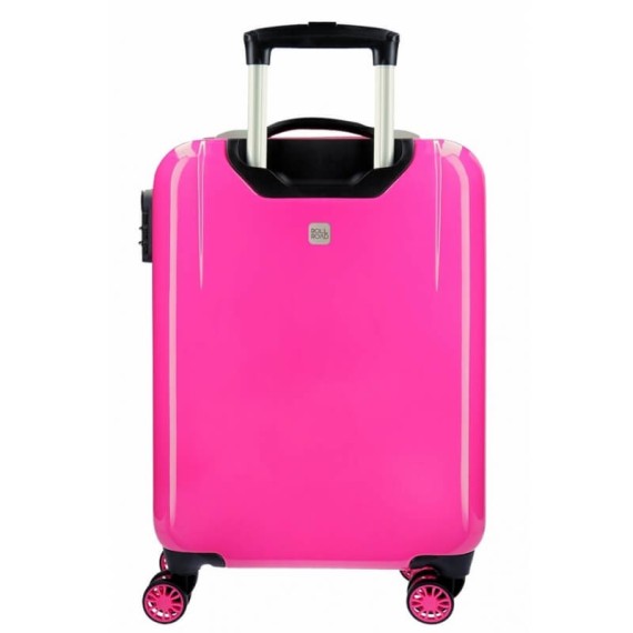 Roll Road Mala/Trolley de Cabine 55cm 4 Rodas Spinner LITTLE ME UNICORN Rosa | Ref. 186.4741464