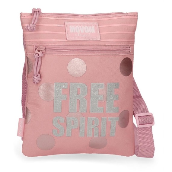 Bolsa de Tiracolo Movom FREE SPIRIT Rosa | Ref. 186.3035521