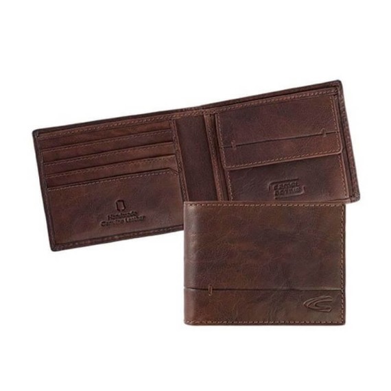 Camel Active Carteira Porta-Notas Tradicional com Porta-Moedas JAKARTA Castanho | Ref. 9126070329