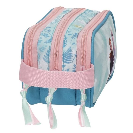 Estojo Escolar Triplo Compartimento Frozen FIND YOUR STRENGHT Azul | Ref. 186.2064721