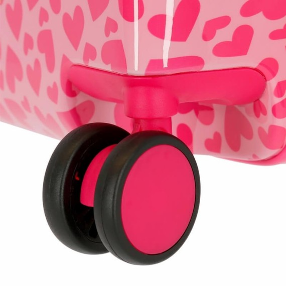 Mala de Viagem Infantil ABS 4 Rodas Minnie HELP ON THE WAY Rosa | Ref. 186.4799861