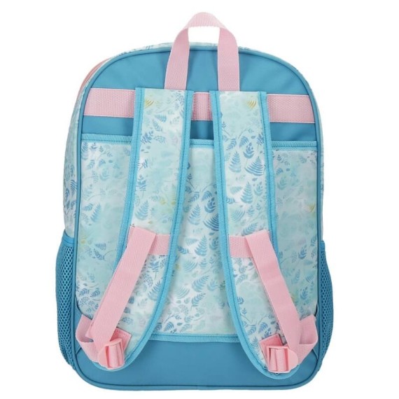 Mochila Escolar Adaptável 42cm Frozen FIND YOUR STRENGHT Azul | Ref. 186.20624D1