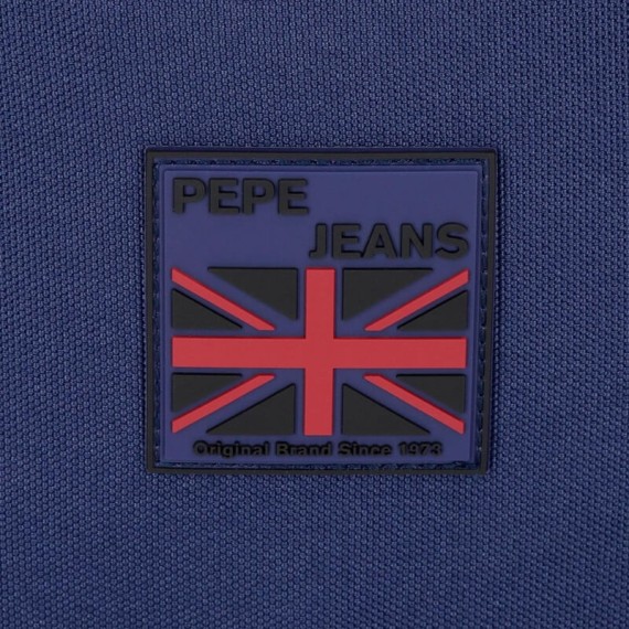 Mochila Escolar Adaptável 46cm Pepe Jeans HAMMER Azul | Ref. 186.6442461 Mochila Escolar Adaptável 46cm Pepe Jeans HAMMER Azul | Ref. 186.6442461