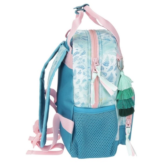 Mochila Pré-Escolar Adaptável 28cm Frozen FIND YOUR STRENGHT Azul | Ref. 186.20621D1