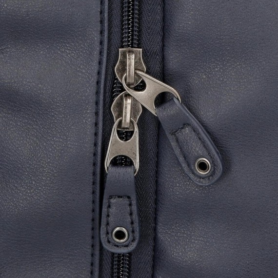 Necessaire Duplo Compartimento Adaptável Pepe Jeans EIGHTIES Azul | Ref. 186.6174521
