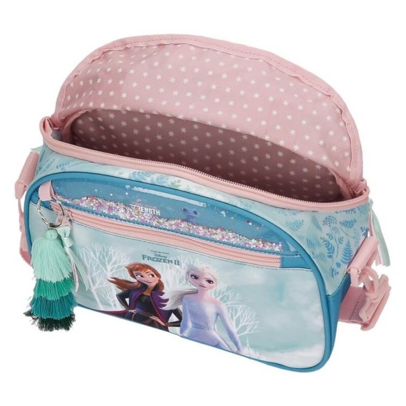 Necessaire Lancheira Adaptável Frozen FIND YOUR STRENGHT Azul | Ref. 186.2064821