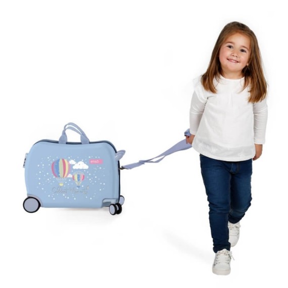 Mala de Viagem Infantil ABS 4 Rodas Enso COLLECT MOMENTS Azul | Ref. 186.9039821