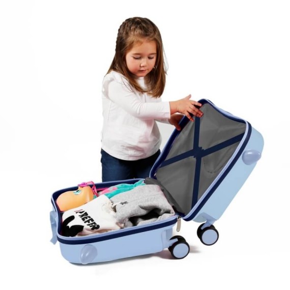 Mala de Viagem Infantil ABS 4 Rodas Enso COLLECT MOMENTS Azul | Ref. 186.9039821