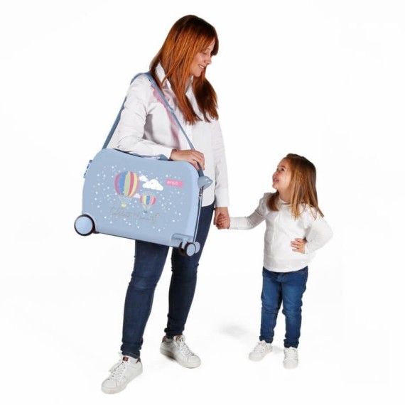 Mala de Viagem Infantil ABS 4 Rodas Enso COLLECT MOMENTS Azul | Ref. 186.9039821