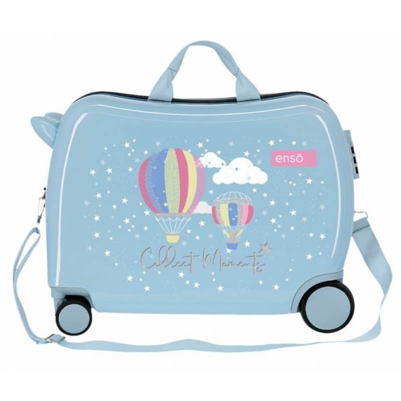 Mala de Viagem Infantil ABS 4 Rodas Enso COLLECT MOMENTS Azul | Ref. 186.9039821