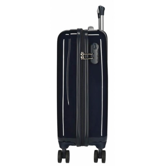 Mala/Trolley de Cabine 55cm 4 Rodas Spinner Enso GIRL POWER Azul Escuro | Ref. 186.9021721