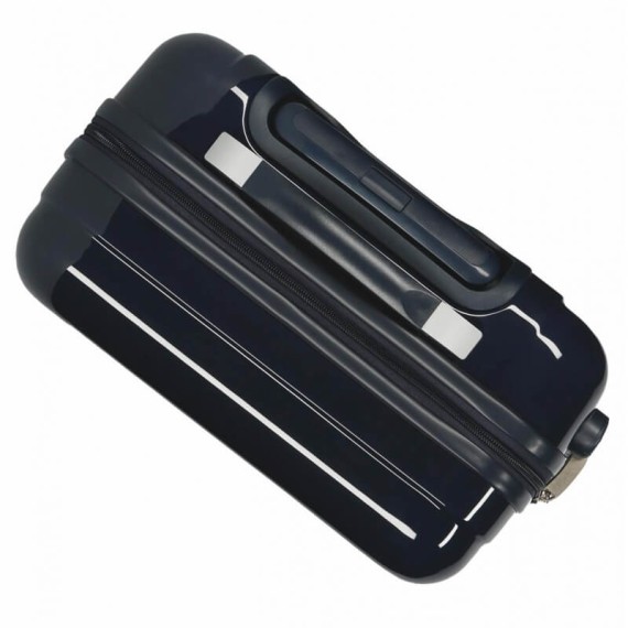 Mala/Trolley de Cabine 55cm 4 Rodas Spinner Enso GIRL POWER Azul Escuro | Ref. 186.9021721