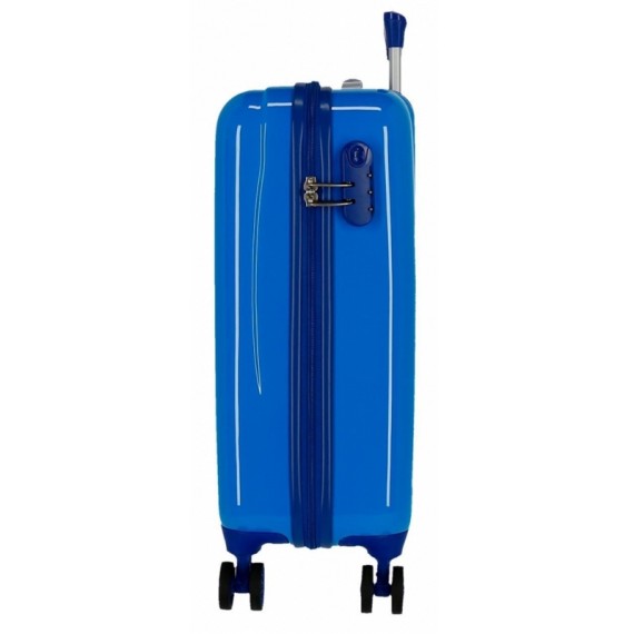 Mala de Cabine / Trolley 55cm 4 Rodas Baby Shark OCEAN SHARKS Azul | Ref. 186.4161721