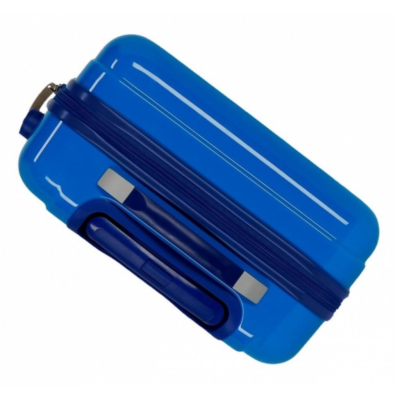 Mala de Cabine / Trolley 55cm 4 Rodas Baby Shark OCEAN SHARKS Azul | Ref. 186.4161721