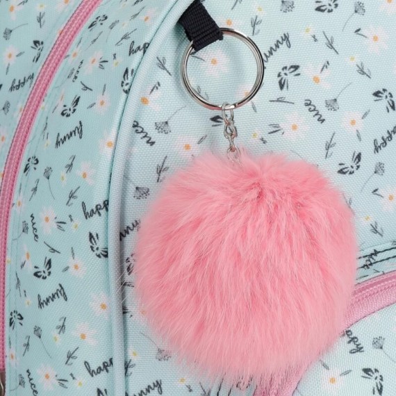 Mochila Escolar Adaptável 38cm Enso GIRL POWER Azul | Ref. 186.90222D1