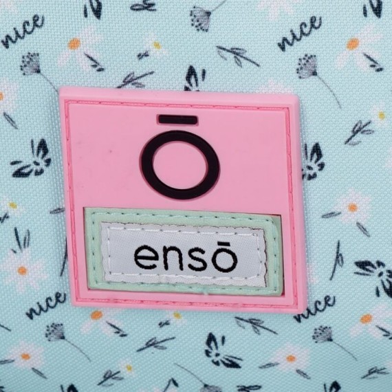 Mochila Escolar Adaptável 38cm Enso GIRL POWER Azul | Ref. 186.90222D1