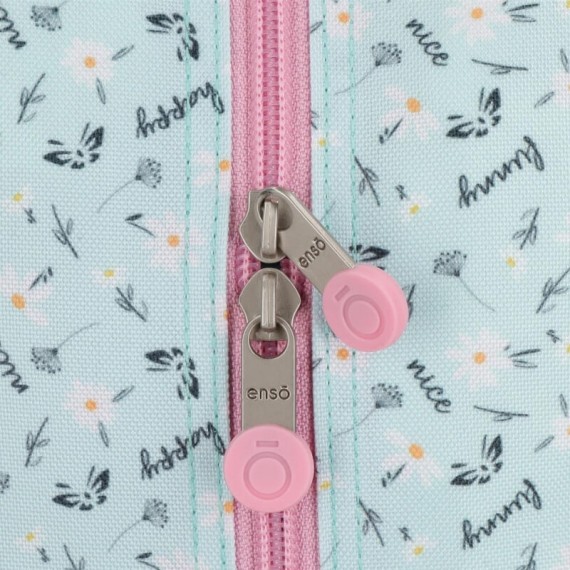 Mochila Escolar Compact 2 Rodas Enso GIRL POWER Azul | Ref. 186.9022921 Mochila Escolar Compact 2 Rodas Enso GIRL POWER Azul | Ref. 186.9022921