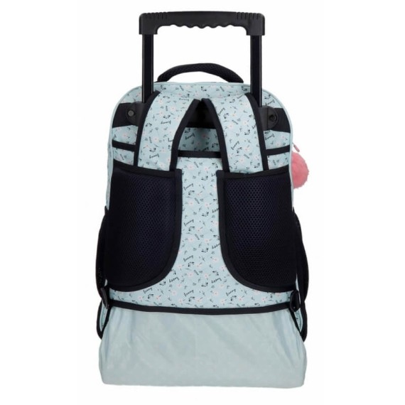 Mochila Escolar Compact 2 Rodas Enso GIRL POWER Azul | Ref. 186.9022921 Mochila Escolar Compact 2 Rodas Enso GIRL POWER Azul | Ref. 186.9022921