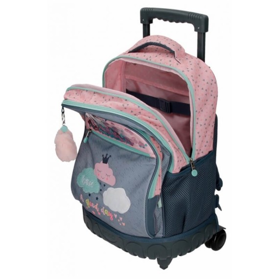 Mochila Escolar Compact 2 Rodas Enso GOOD DAY Multicolor | Ref. 186.9062921