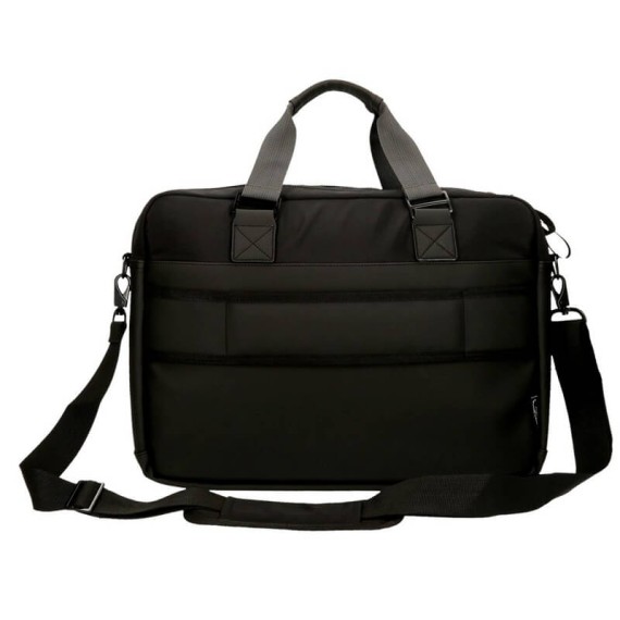 Pasta para Portátil 15.6” Pepe Jeans SAIL Preto | Ref. 186.7146621 Pasta para Portátil 15.6” Pepe Jeans SAIL Preto | Ref. 186.7146621