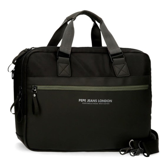Pasta para Portátil 15.6” Pepe Jeans SAIL Preto | Ref. 186.7146621