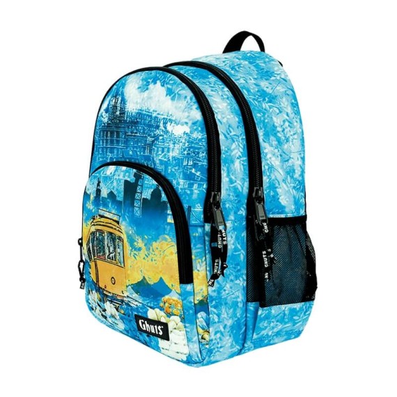 Ghuts Mochila Escolar GH131 My City P18 | Ref. 294.2013118