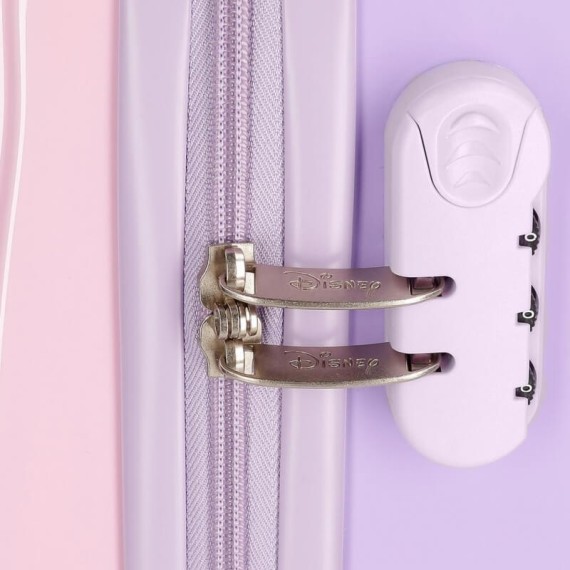 Mala/Trolley de Cabine 55cm 4 Rodas Spinner Frozen 2 Violeta | Ref. 186.4751461