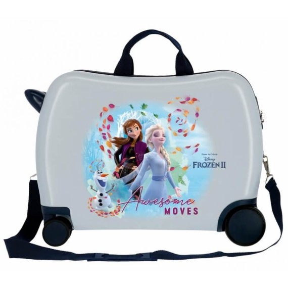 Mala de Viagem Infantil ABS 4 Rodas Frozen AWESOME Azul | Ref. 186.4059821