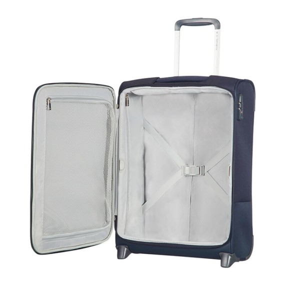 SAMSONITE Mala de Cabine / Trolley 55cm 2 Rodas Exp. Base Boost Azul Marinho | Ref. 9238N00141