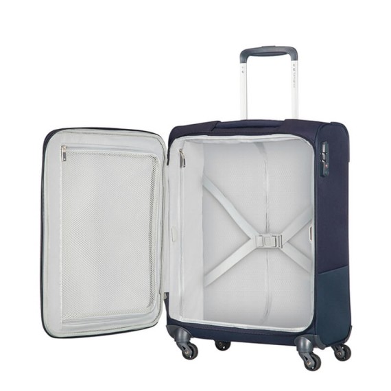 SAMSONITE Mala de Cabine / Trolley 55cm 4 Rodas Exp. Base Boost Azul Marinho | Ref. 9238N00341 SAMSONITE Mala de Cabine / Trolley 55cm 4 Rodas Exp. Base Boost Azul Marinho | Ref. 9238N00341