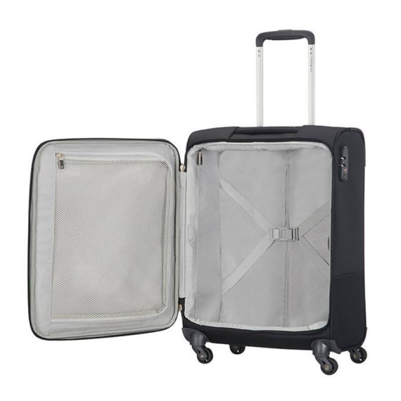 SAMSONITE Mala de Cabine / Trolley 55cm 4 Rodas Exp. Base Boost Preta | Ref. 9238N00309 SAMSONITE Mala de Cabine / Trolley 55cm 4 Rodas Exp. Base Boost Preta | Ref. 9238N00309
