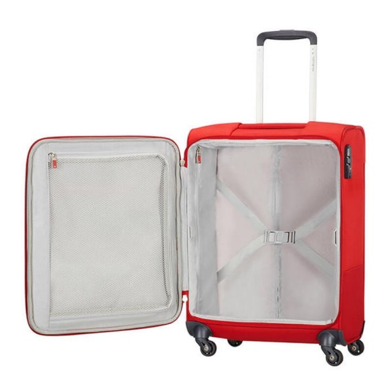 SAMSONITE Mala de Cabine / Trolley 55cm 4 Rodas Exp. Base Boost Vermelho | Ref. 9238N00300 SAMSONITE Mala de Cabine / Trolley 55cm 4 Rodas Exp. Base Boost Vermelho | Ref. 9238N00300