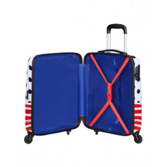 American Tourister Mala de Cabine / Trolley 55cm DISNEY LEGENDS Mickey Blue Dots | Ref. 9219C01971