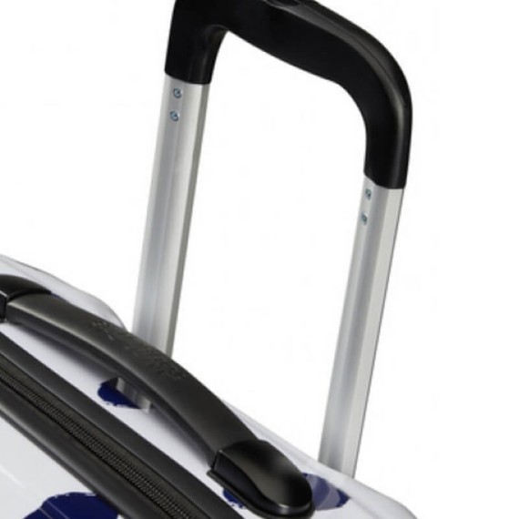 American Tourister Mala de Viagem / Trolley Médio 65cm DISNEY LEGENDS Mickey Blue Dots | Ref. 9219C00771