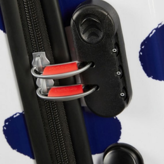 American Tourister Mala de Viagem / Trolley Médio 65cm DISNEY LEGENDS Minnie Blue Dots | Ref. 9219C00731